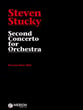 Second Concerto for Orchestra Study Scores sheet music cover